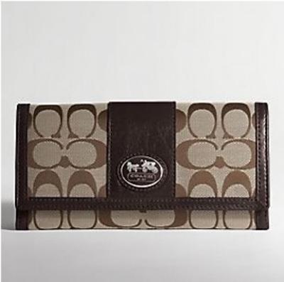 discounted Coach Wallets - 44001 coffee/apricot